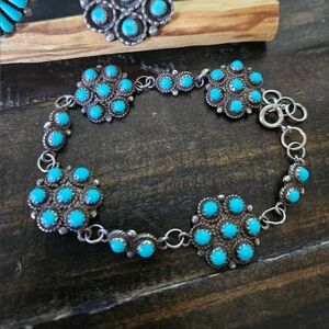 Vintage Zuni Turquoise Bracelet